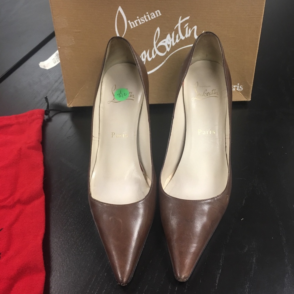 Authentic Vintage Louboutin Hills Size 38.5